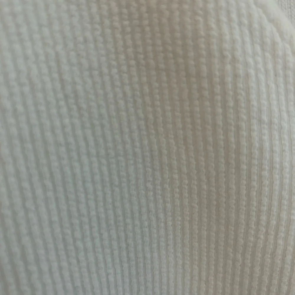 Basic Threads White Ribbed Button Down Knit - Picture 6 of 8